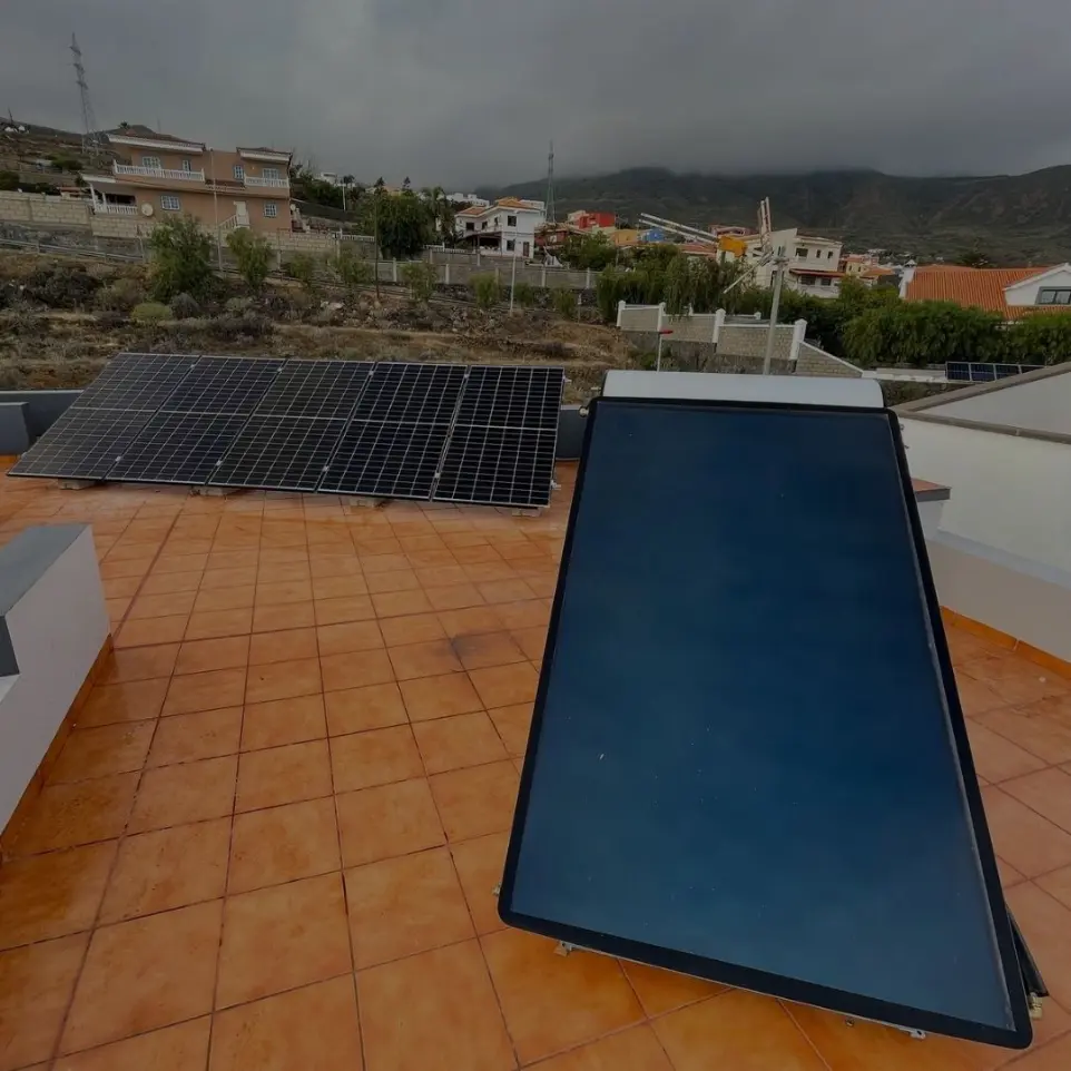 Instalación de paneles fotovoltaicos